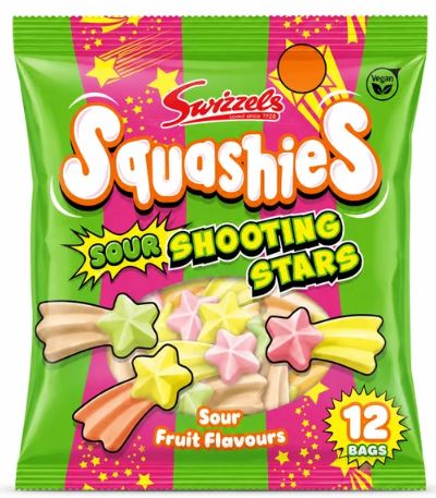Swizzels Squashies Sour Stars Bulk 12 x 100g - Image 2