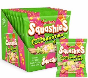 Swizzels Squashies Sour Stars Bulk 12 x 100g