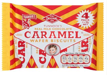 Tunnock's Real Milk Caramel Wafers (80 x 30g) Bulk Pack - Image 2