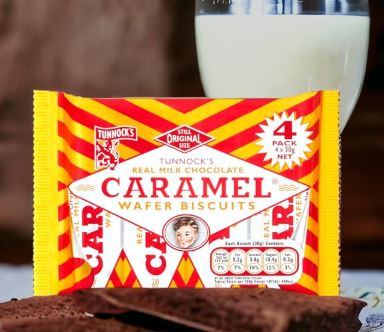 Tunnock's Real Milk Caramel Wafers (80 x 30g) Bulk Pack - Image 3