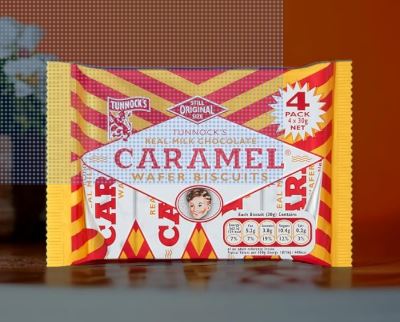 Tunnock's Real Milk Caramel Wafers (80 x 30g) Bulk Pack - Image 4