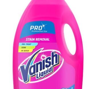 Vanish Professional Range Liquid Fabric Stain Remover 4 x 4L Bulk Pack