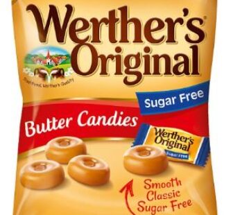 Werthers Sugar Free Butter Candies 12 x 65g